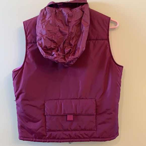 Puffer Vest with Hood - Picture 3 of 4